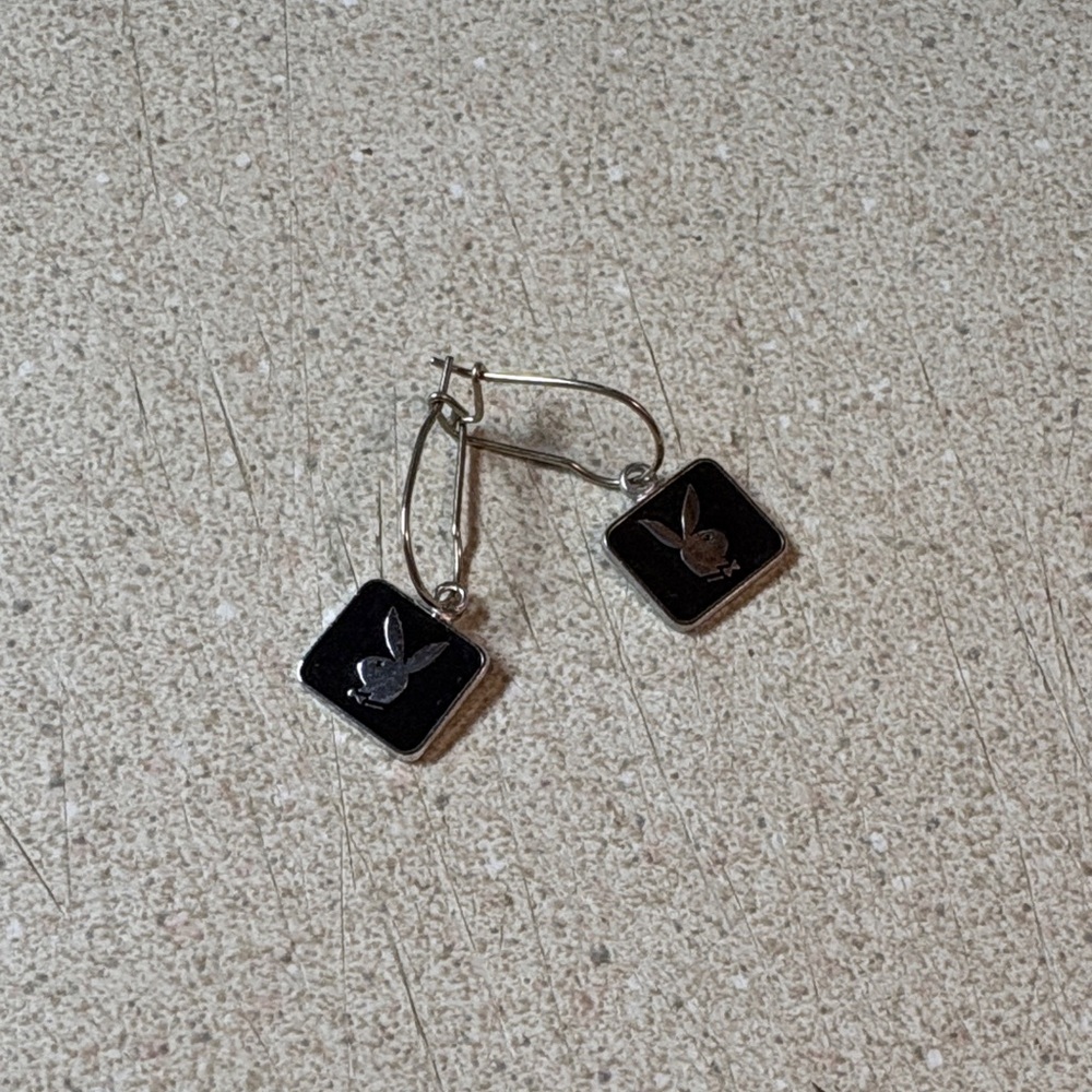 Playboy Bunny earrings